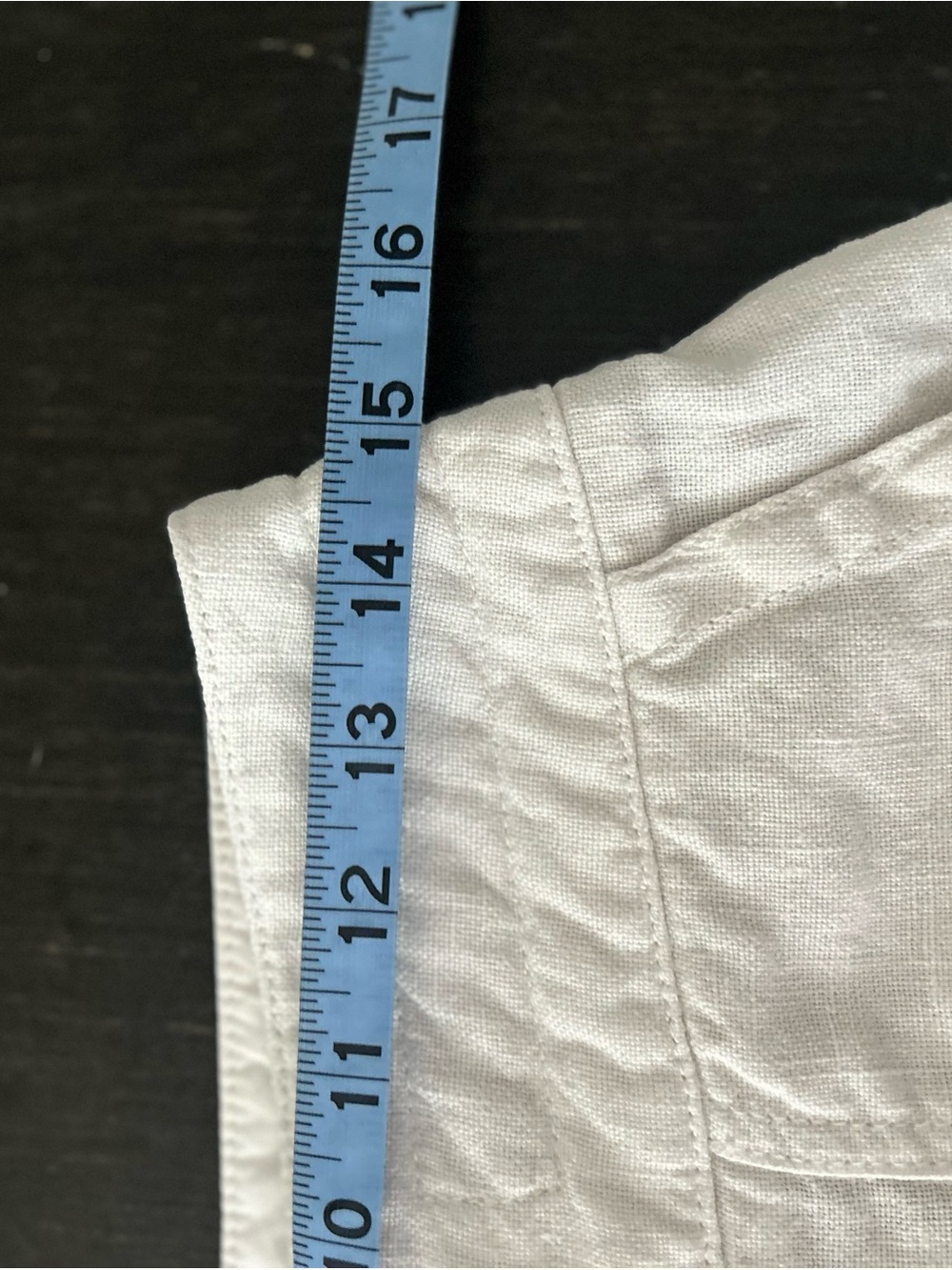 Poetry Heavy-Linen Trousers Ecru size 29 - Picture 11 of 15